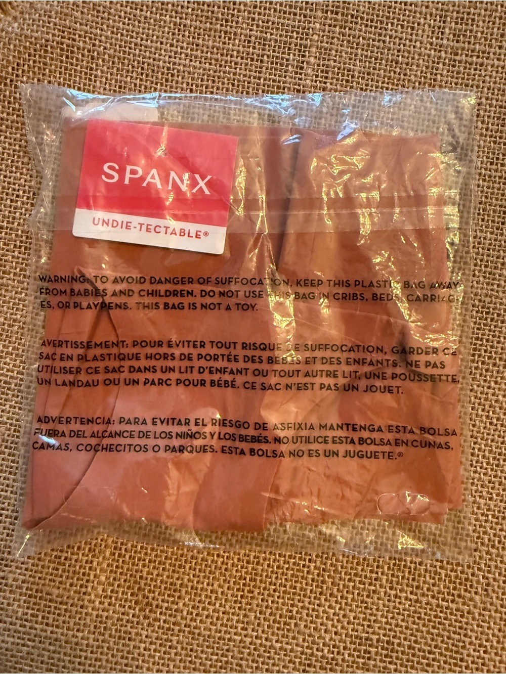 SPANX Seamless Briefs in Dusty Rose